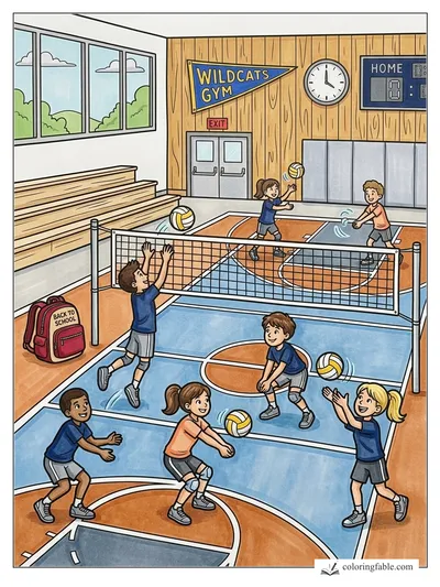 Colored example of this coloring page