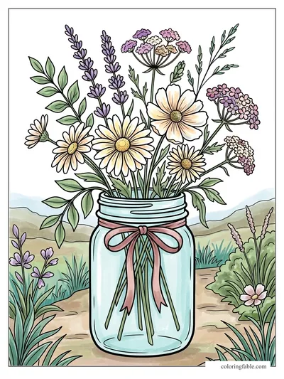 Colored example of this coloring page