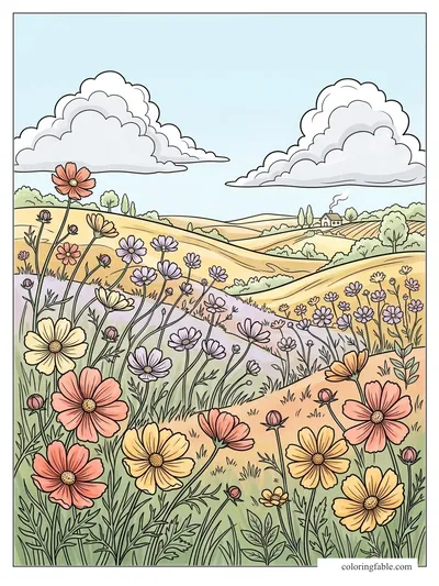 Colored example of this coloring page