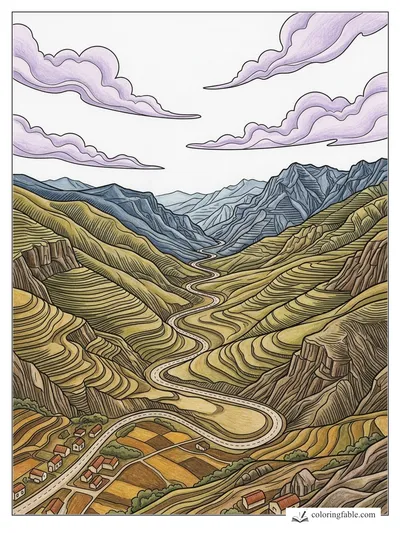 Colored example of this coloring page