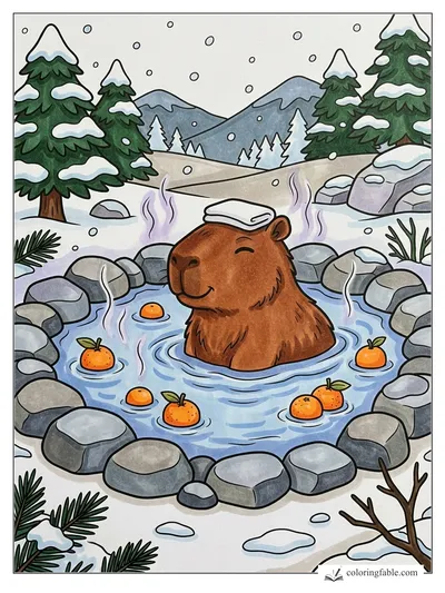 Colored example of this coloring page