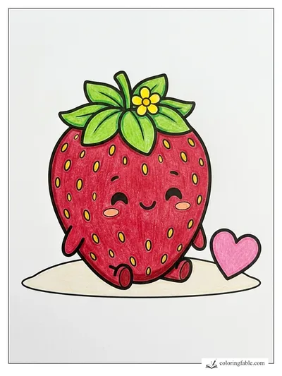 Colored example of this coloring page