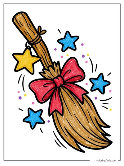 Colored example of this coloring page
