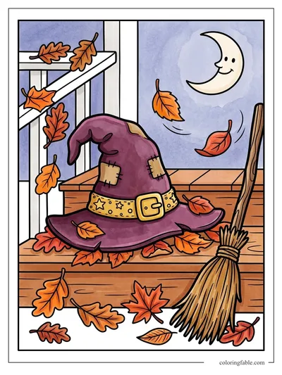 Colored example of this coloring page
