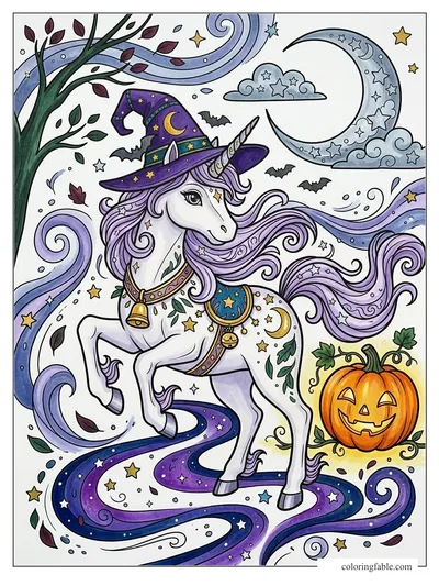 Colored example of this coloring page