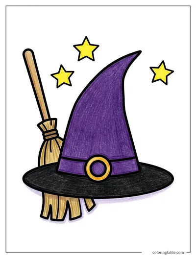 Colored example of this coloring page