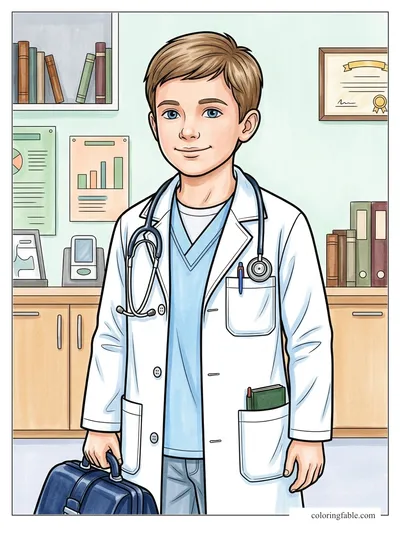Colored example of this coloring page