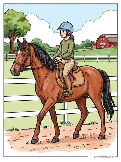 Colored example of this coloring page