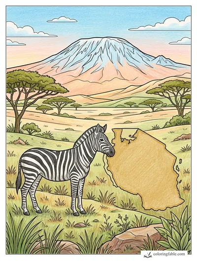 Colored example of this coloring page