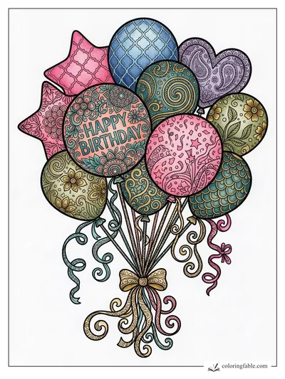 Colored example of this coloring page