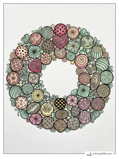 Colored example of this coloring page