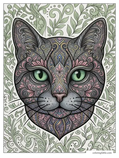 Colored example of this coloring page