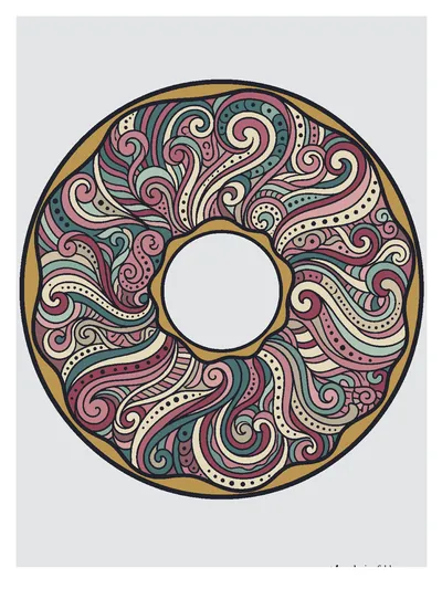 Finished color by number solution