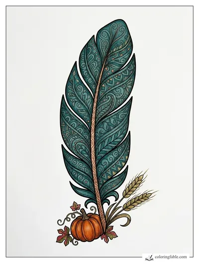 Colored example of this coloring page