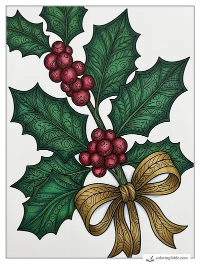 Colored example of this coloring page