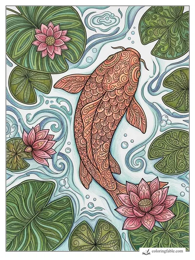 Colored example of this coloring page