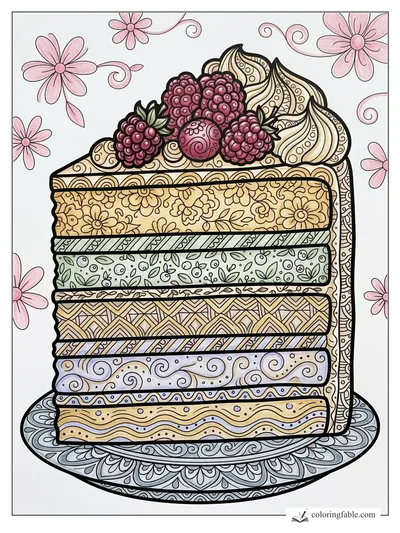 Colored example of this coloring page