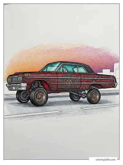 Colored example of this coloring page