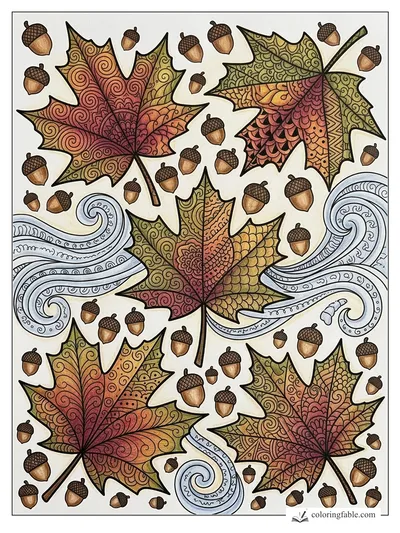 Colored example of this coloring page