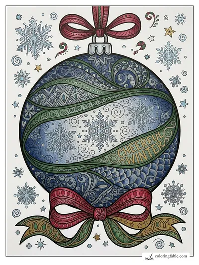 Colored example of this coloring page