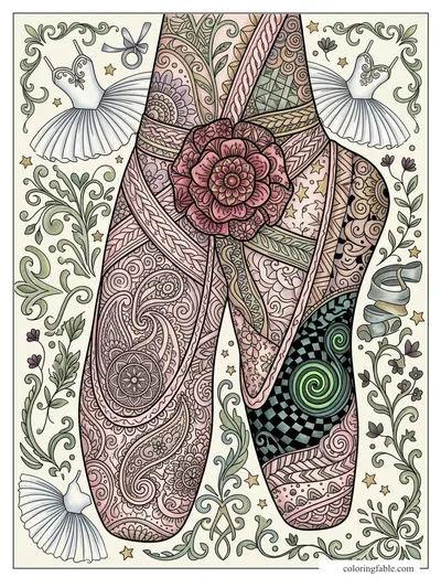 Colored example of this coloring page
