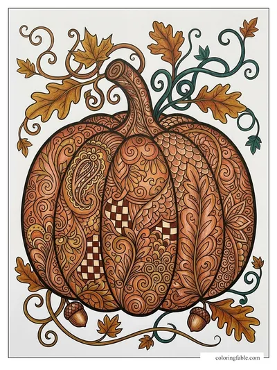 Colored example of this coloring page