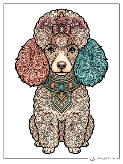 Colored example of this coloring page