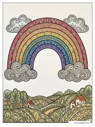 Colored example of this coloring page