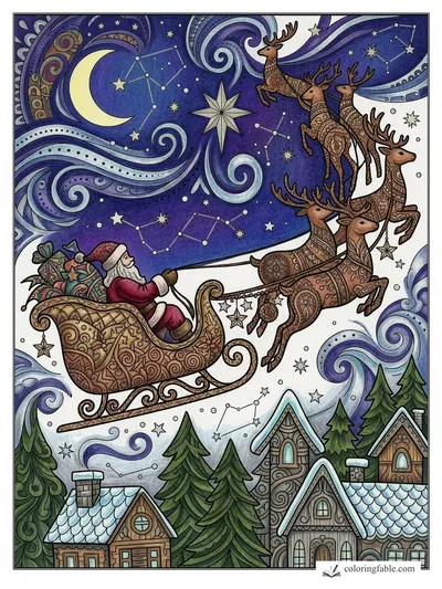 Colored example of this coloring page