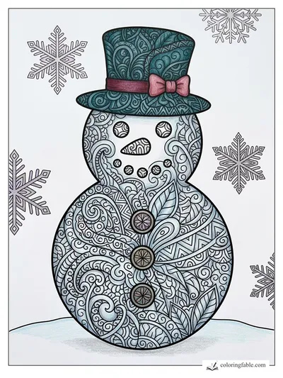 Colored example of this coloring page