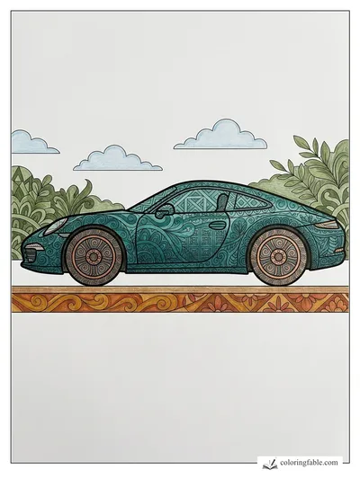 Colored example of this coloring page