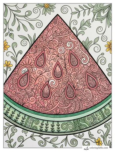 Colored example of this coloring page