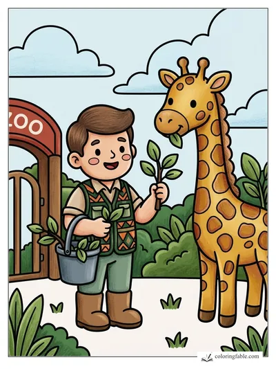 Colored example of this coloring page
